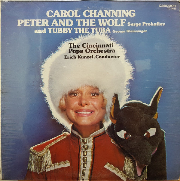Carol Channing, Cincinnati Pops Orchestra, Erich Kunzel : Peter And The Wolf And Tubby The Tuba (LP)