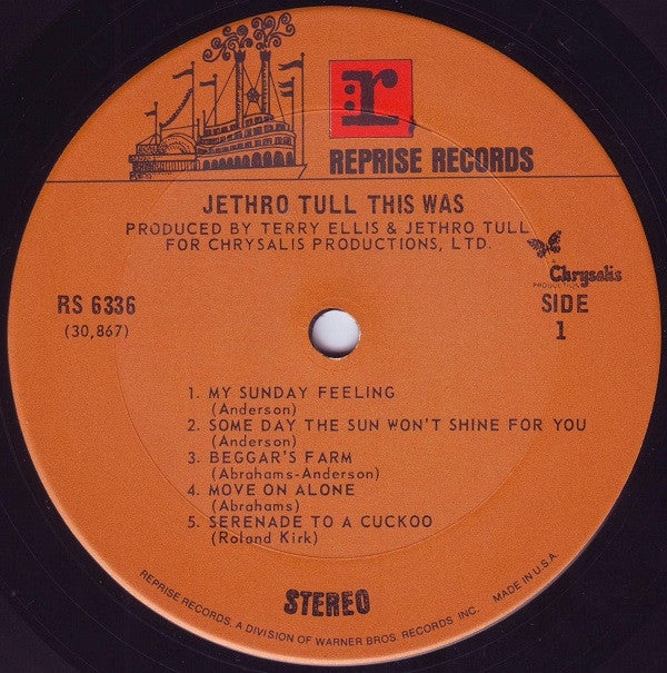 Jethro Tull : This Was (LP, Album, RP, Ter)