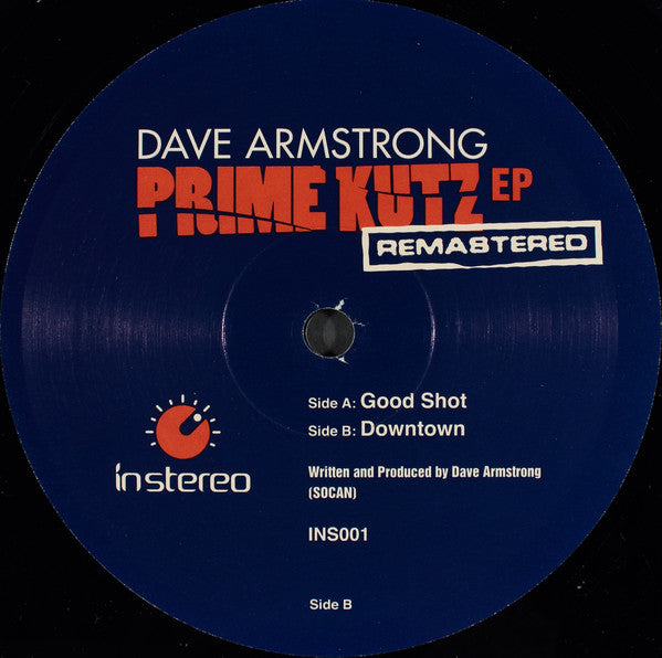Dave Armstrong : Prime Kutz EP (12", EP, RM)