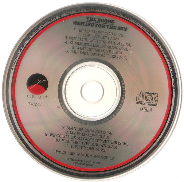 The Doors : Waiting For The Sun (CD, Album, RE, RM, RP)