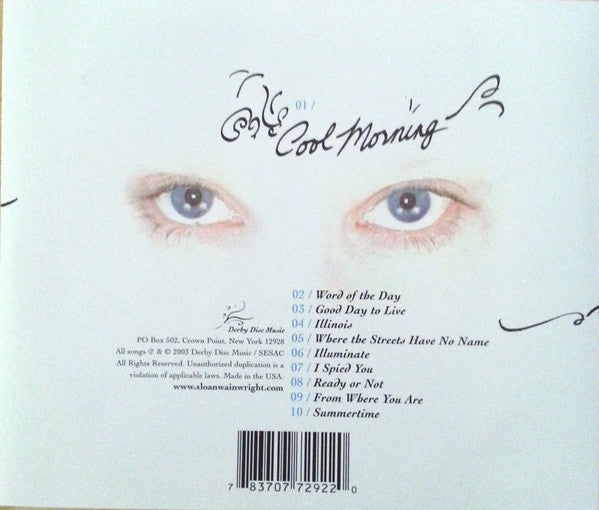 Sloan Wainwright : Cool Morning (CD, Album)