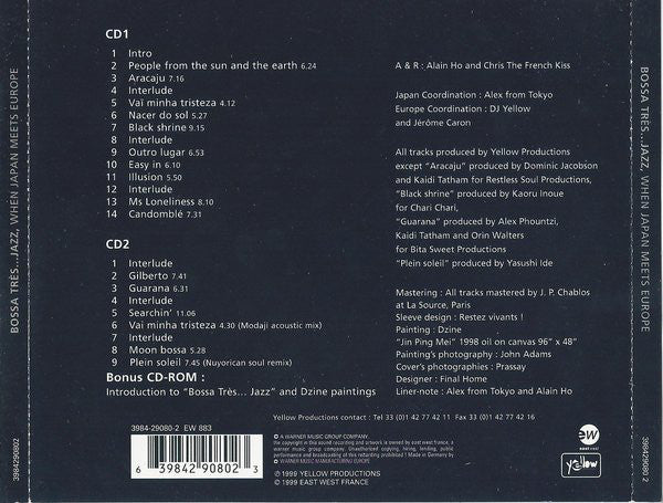 Various : Bossa Très... Jazz (When Japan Meets Europe) (2xCD, Comp, Enh)