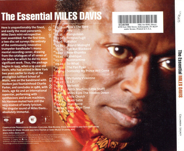 Miles Davis : The Essential Miles Davis (2xCD, Comp, Club)