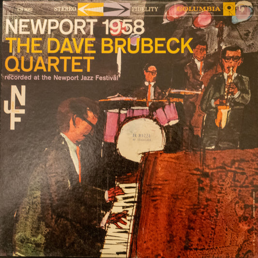 The Dave Brubeck Quartet : Newport 1958 (LP, Album, Dee)
