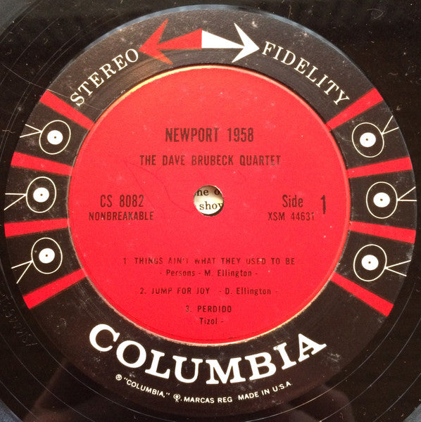 The Dave Brubeck Quartet : Newport 1958 (LP, Album, Dee)