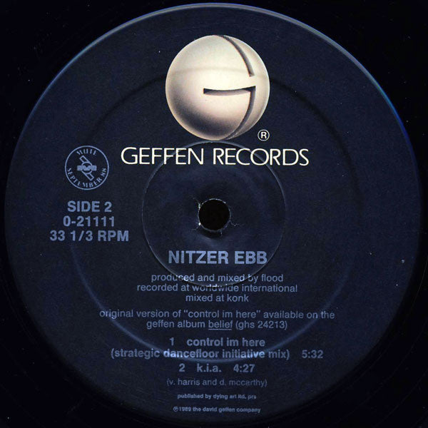 Nitzer Ebb : Control Im Here Edition Number One (Command Control Confront) (12", Maxi, SRC)