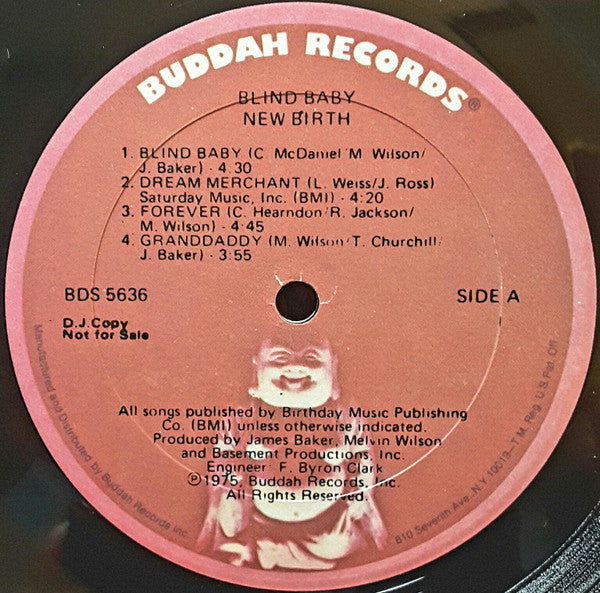 The New Birth* : Blind Baby (LP, Album, Promo)