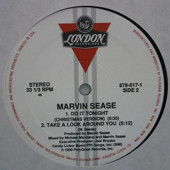 Marvin Sease : It's Christmas Time (12")