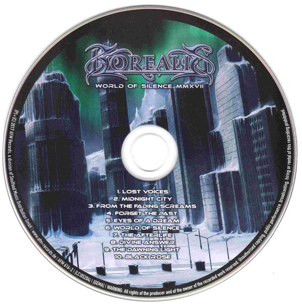 Borealis (6) : World Of Silence MMXVII (CD, Album)