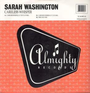 Sarah Washington : Careless Whisper (12")