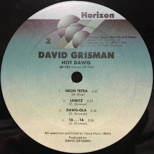 David Grisman : Hot Dawg (LP, Album)
