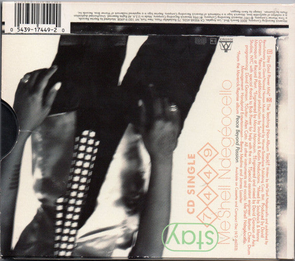 Me'Shell NdegéOcello : Stay (CD, Single)