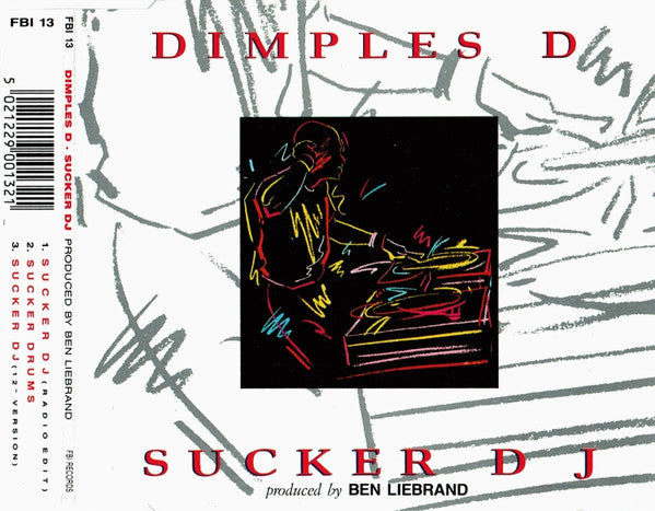 Dimples D : Sucker DJ (CD, Single)