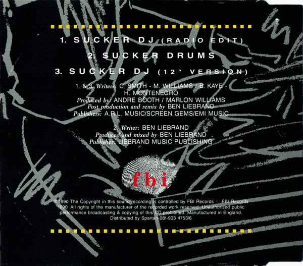 Dimples D : Sucker DJ (CD, Single)