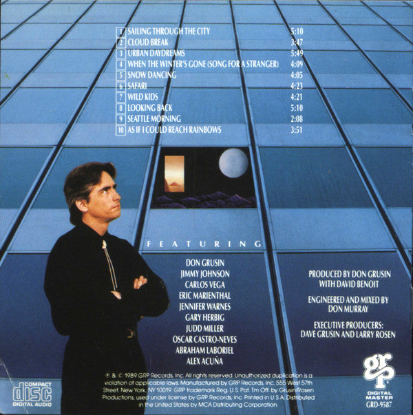 David Benoit : Urban Daydreams (CD, Album, Club)