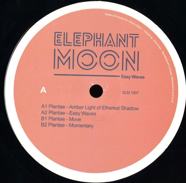 Plantae : Easy Waves (12",33 ⅓ RPM,EP,Stereo)