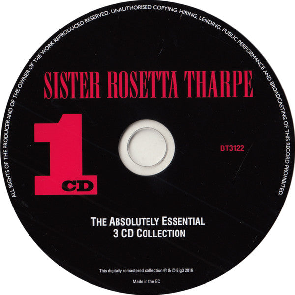 Sister Rosetta Tharpe : The Absolutely Essential 3 CD Collection  (3xCD, Comp, RM)