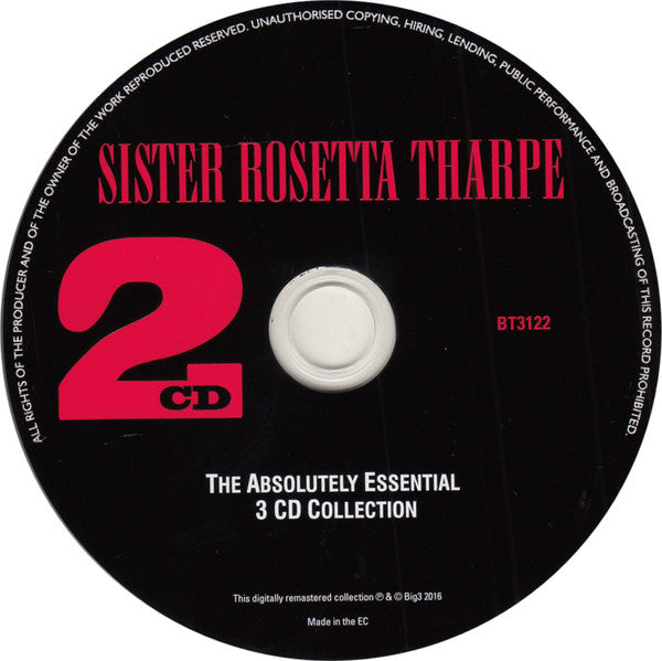Sister Rosetta Tharpe : The Absolutely Essential 3 CD Collection  (3xCD, Comp, RM)
