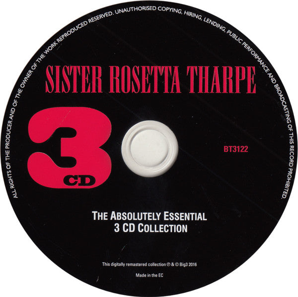 Sister Rosetta Tharpe : The Absolutely Essential 3 CD Collection  (3xCD, Comp, RM)