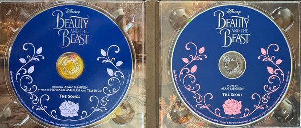 Alan Menken, Howard Ashman And Tim Rice : Beauty And The Beast (Original Motion Picture Soundtrack) (2xCD, Album, Dlx, Dig)