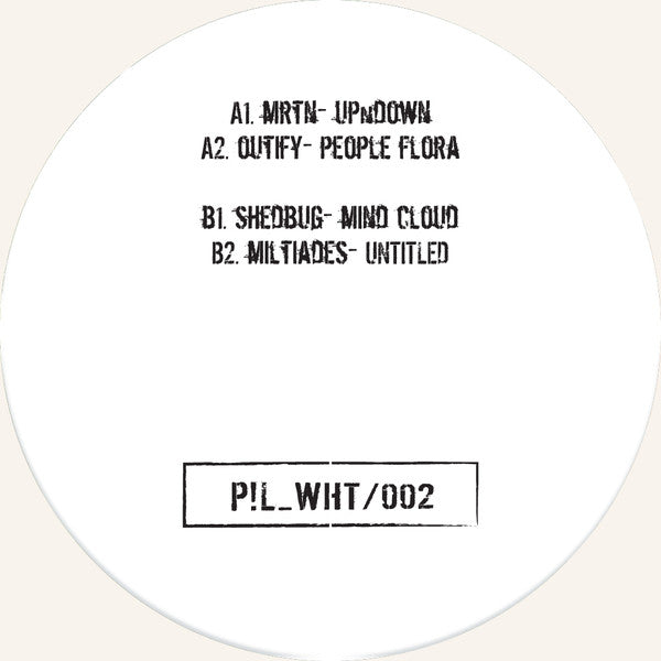 Various : P!L_WHT/002 (12")