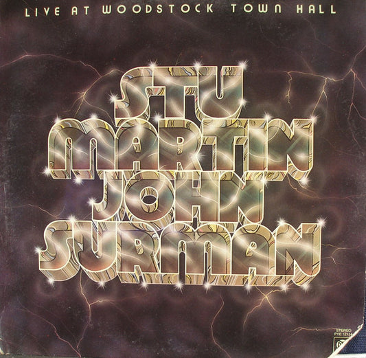 Stu Martin, John Surman : Live At Woodstock Town Hall (LP, Album, Promo)