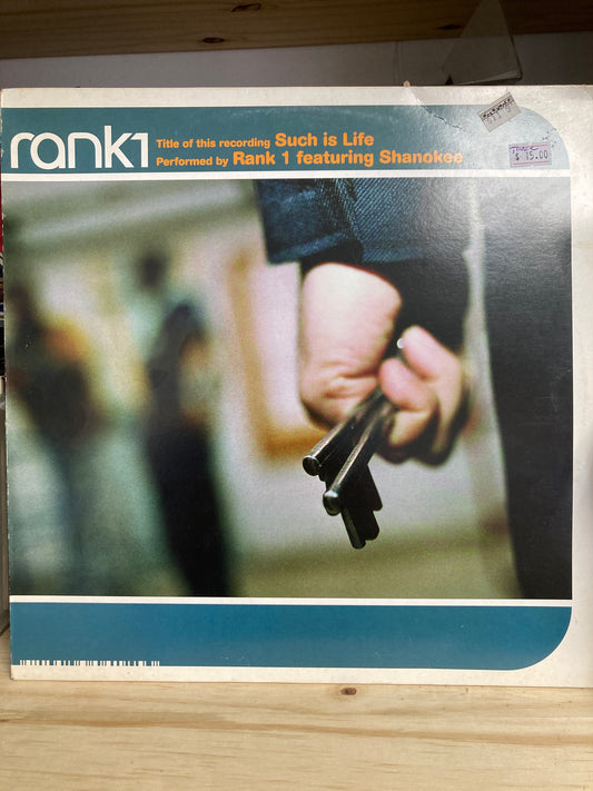 Rank 1 Featuring Shanokee – Such Is Life - 12" Vinyl EP