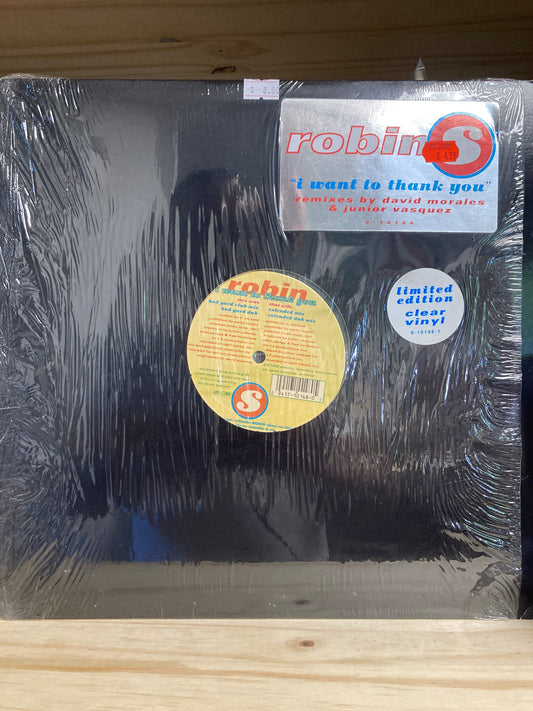 Robin S – I Want To Thank You - 12" EP