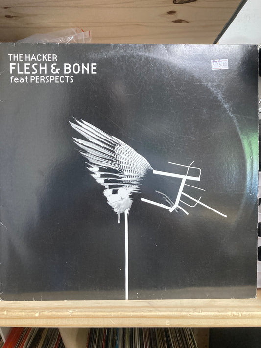 The Hacker Feat Perspects – Flesh & Bone - 12" Vinyl (EP)