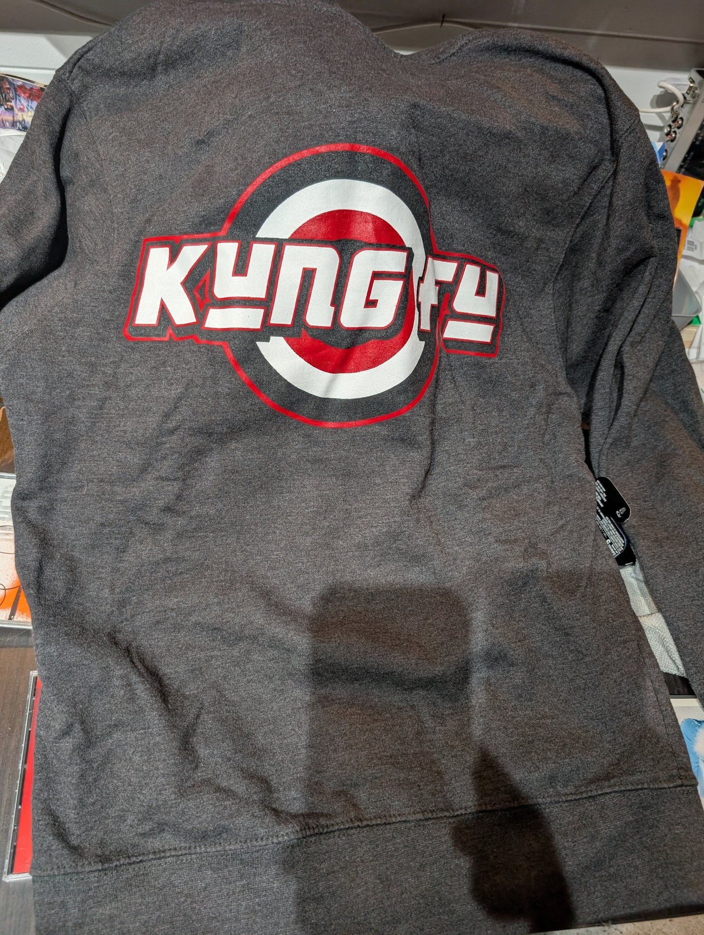 Kung Fu- zip up hoodie