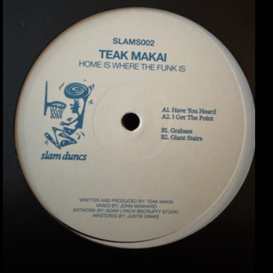 Teak Makai - Home Is Where The Funk Is  (12", EP) (Mint (M))