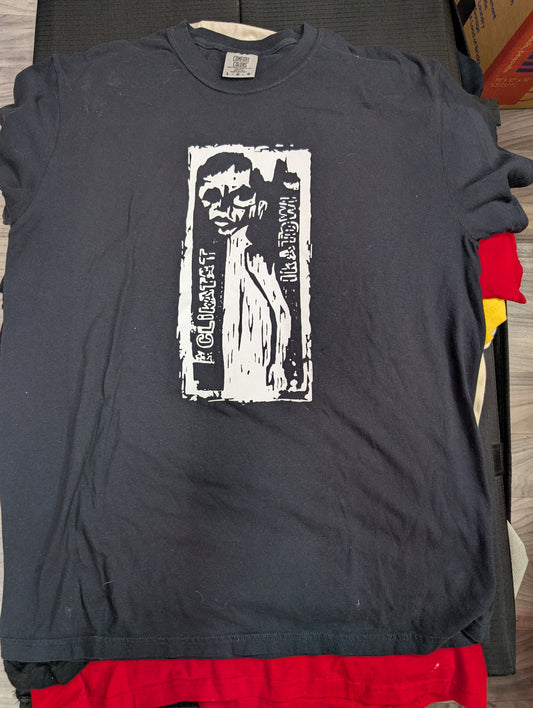 Clikatak Ikatowi demo patch t shirt L