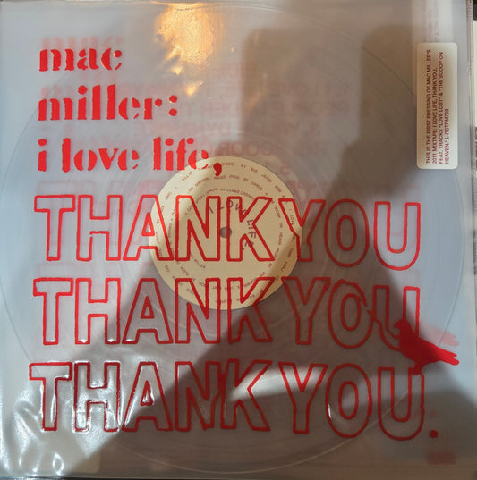 Mac Miller - I Love Life, Thank You (LP, Album, Cle) (Mint (M))